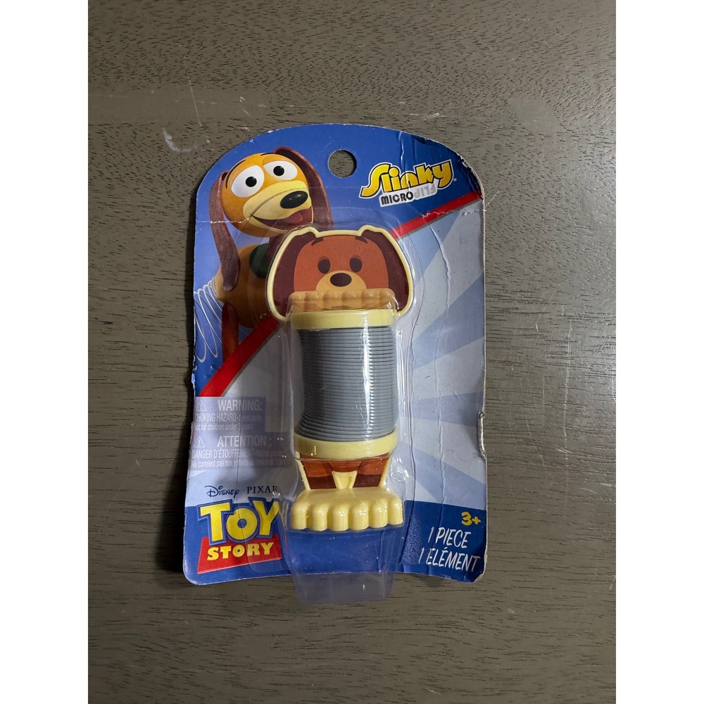 Disney Pixar Toy Story Slinky Microjits Dog Mini Spring Toy Tara Toy 13437 New